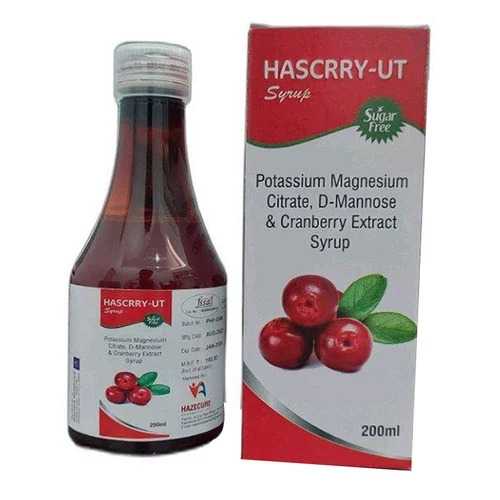 Potassium Magnesium Citrate Cranberry Syrup