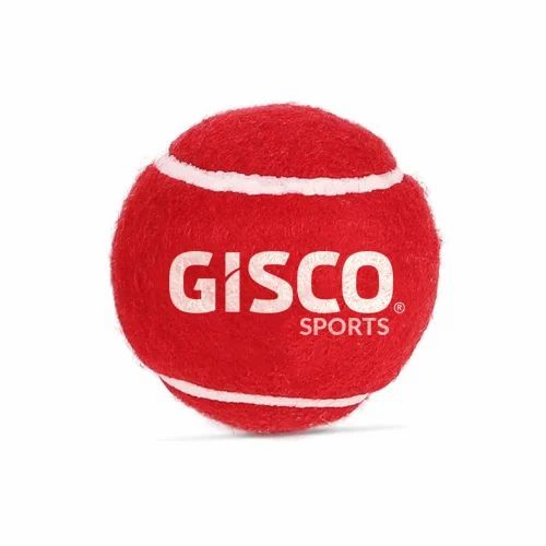Red Color Cricket Tennis Balls