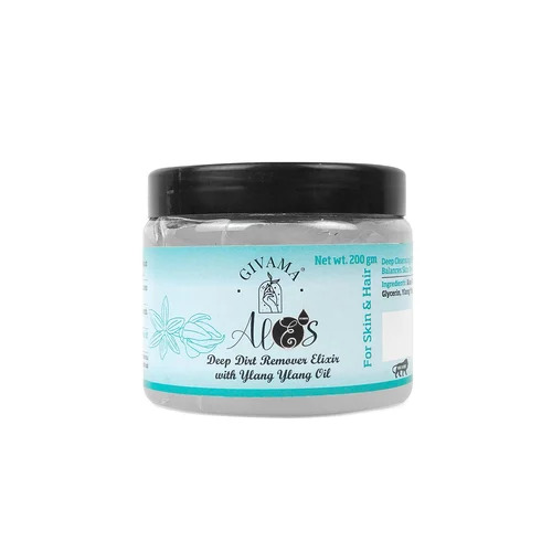 Ylang Ylang Oil Aloe Vera Gel - 200 gm Jar, 100% Pure Aloe Vera | Deep Dirt Remover for Skin and Hair