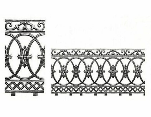 Decorative Cast Iron Railing