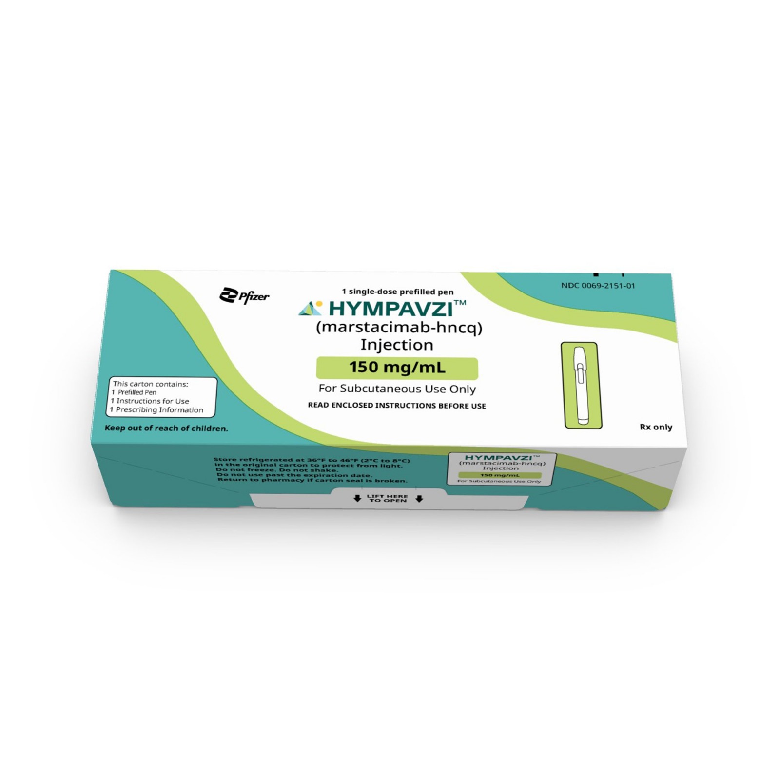 Hympavzi (Marstacimab-Hncq) Pharmaceutical Injections