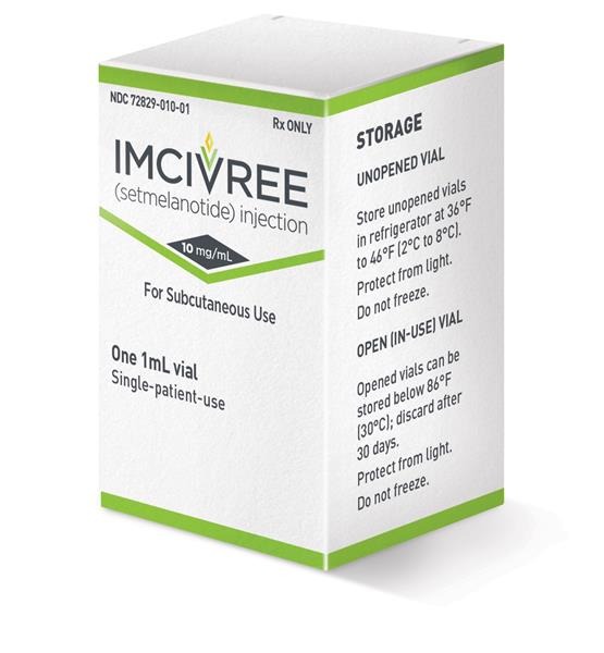 Imcivree Setmelanotide 10Mg Injection - Medicine Type: Drug Solutions