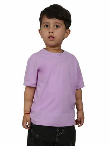 Kids Cotton Round Neck T Shirt