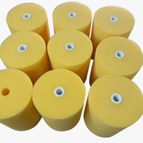 Label machine sponge roller