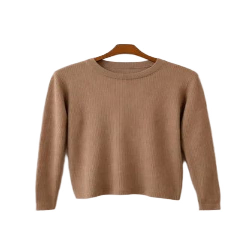 Ladies Brown Used Sweater