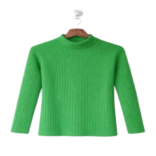 Ladies Green Used Sweater