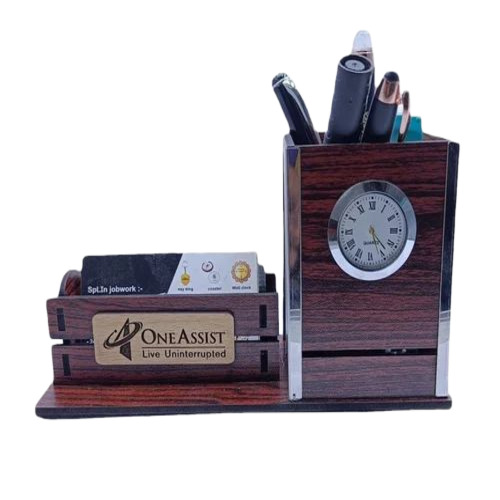 Mdf Wooden Pen Stand