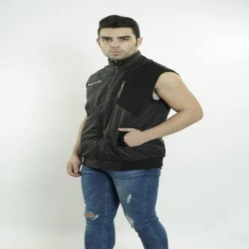 Mens Sleeveless Woolen Jacket