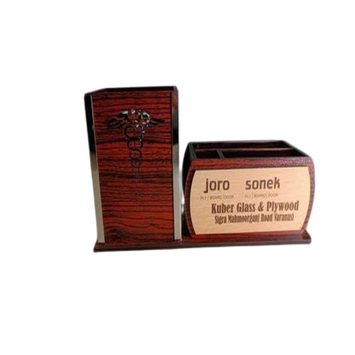 Pen Stand With Card Holder