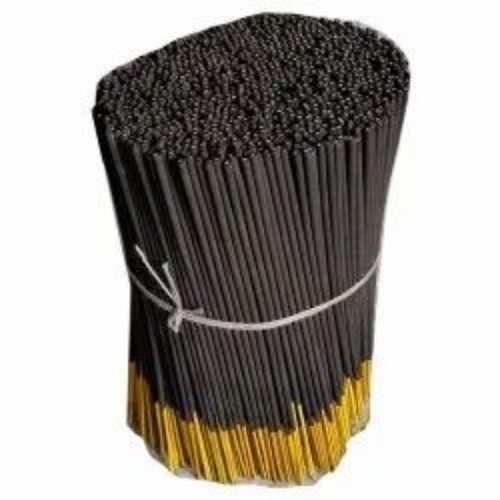 Sandal Bamboo Black Raw Incense Stick For Religious