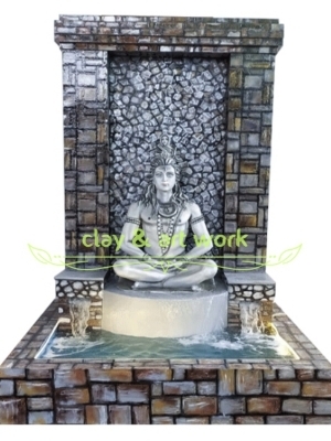 Water Fountain With Shiva Statue - Color: Customized