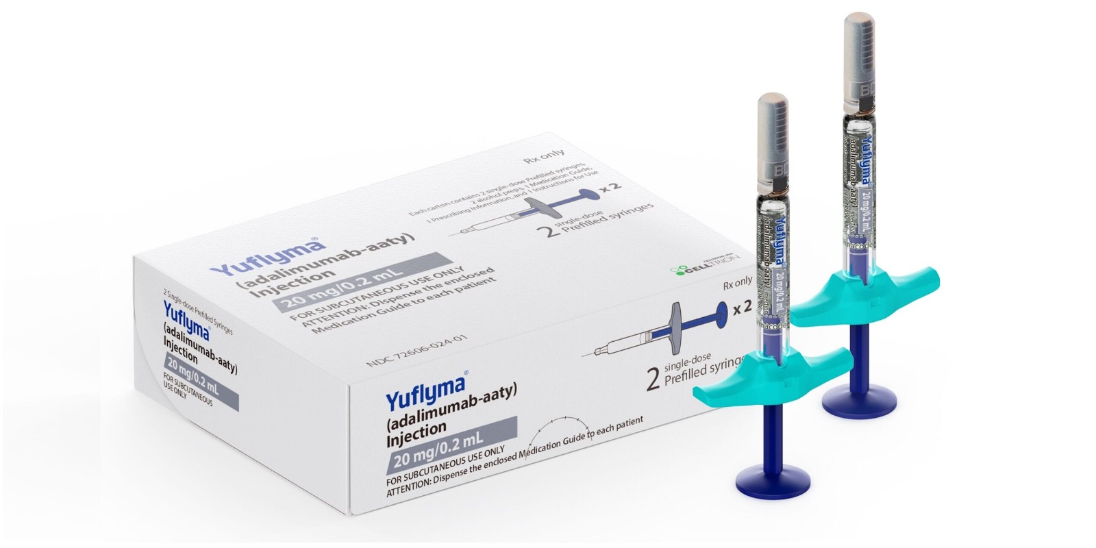 Yuflyma (Adalimumab-Aaty) Pharmaceutical Injections - Drug Type: General Medicines