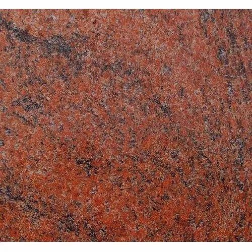 15-20 Mm Red Granite Slab - Polished Surface, Flooring Use, Water Absorption No