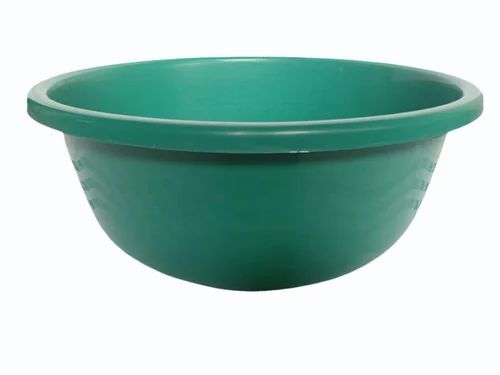18 Liter Green Round Plastic Ghamela