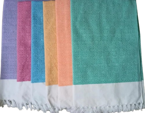 200 Gsm Multicolor Cotton Bath Towel