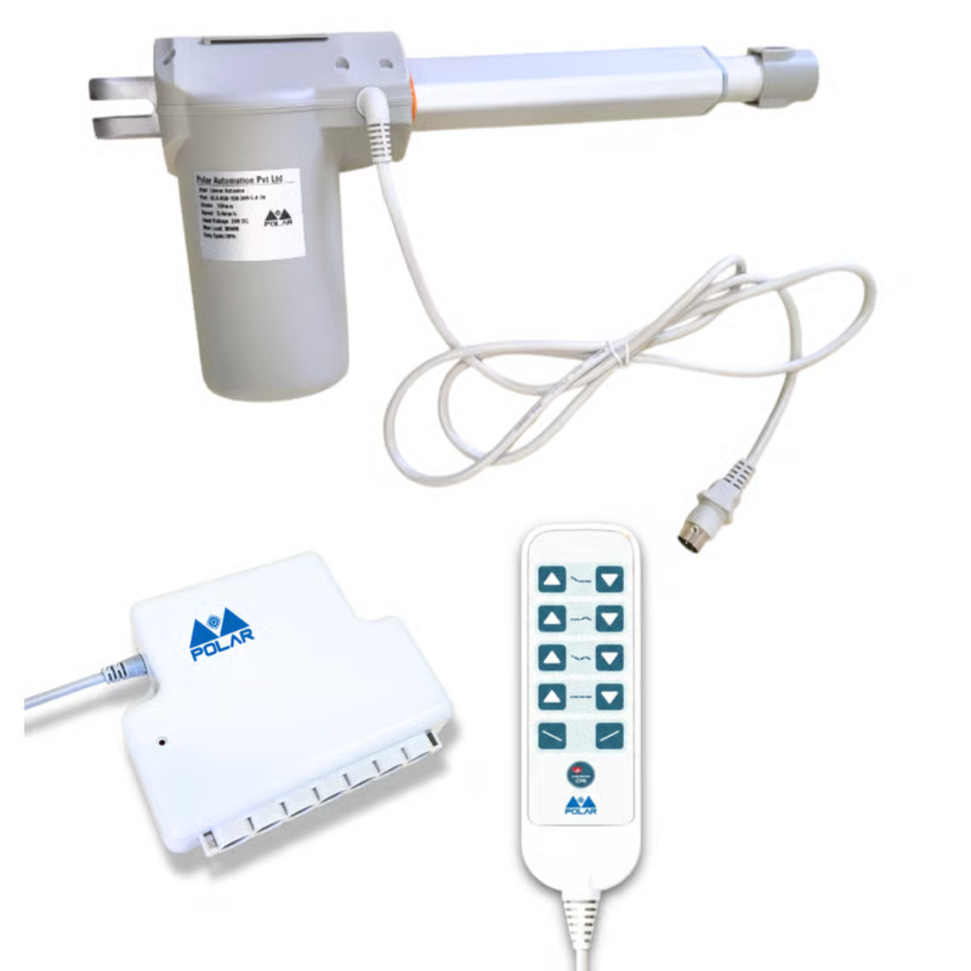 5 Function Hospital Bed Actuator System With Patient Remote