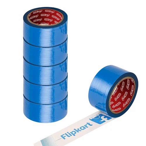 72Mm Printed Tape - Color: Blue