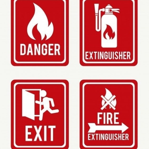 Fire Safety Sign