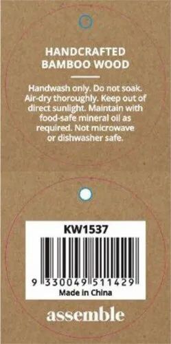 Kraft Paper Brown Customized Hang Tags