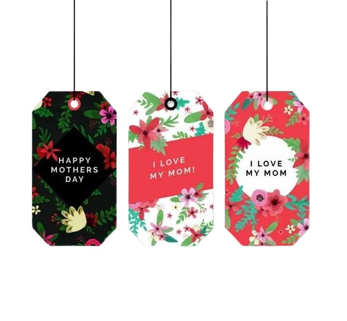 Multicolor Garment Hang Tags