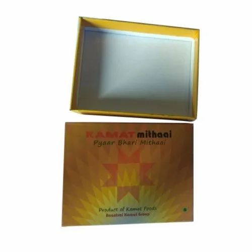 Printed 500 Gm Sweet Packaging Box