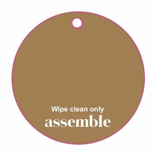 Printed Round Hang Tags