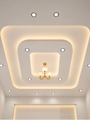 Stylish Gypsum False Ceiling - Features: 10 Years