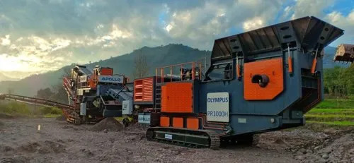 Tracked Mobile Impact Crushing Plant