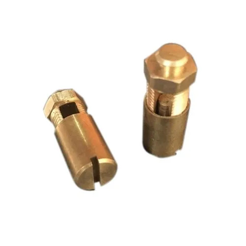 Brass Electric Parts - Brass, Polished Finish, Golden | Electric Fitting