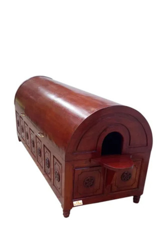 Brown Steam Bath Chamber Lying Type