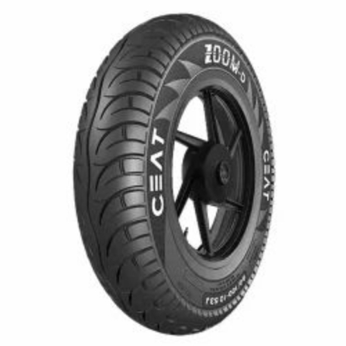 Ceat Zoom D 90/90-12 Tubeless Solid Tire, Load Index 54, Speed Rating J | Wet Grip, Dry Grip, Precise Cornering, Stability