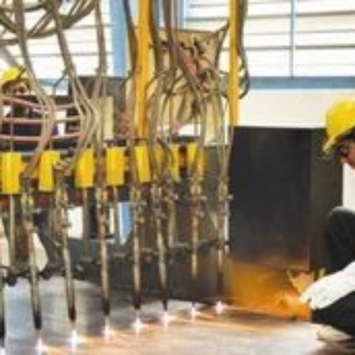 Cnc flame cutting machine