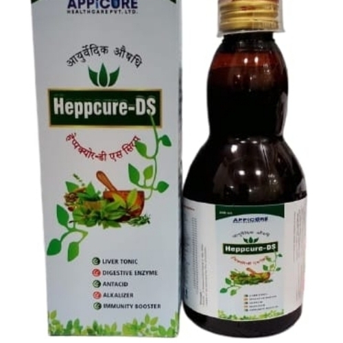 Heppcure-Ds Liver Syrup - Plastic Bottle, Liquid Form | Protects Liver, Improves Digestion, Metabolism, Immunity
