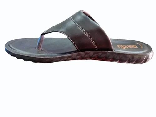 Mens Vkc Sp40125 Black Pu Slipper