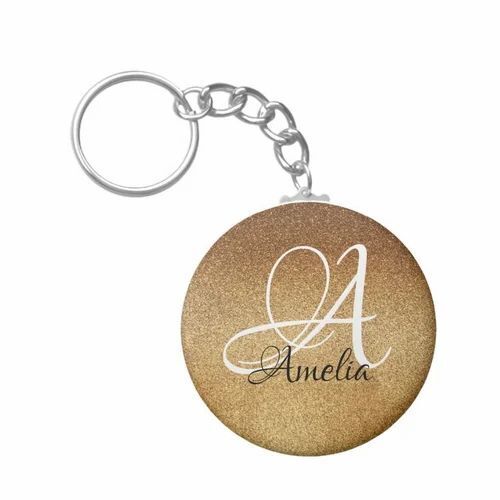 Natural Wooden Keychain
