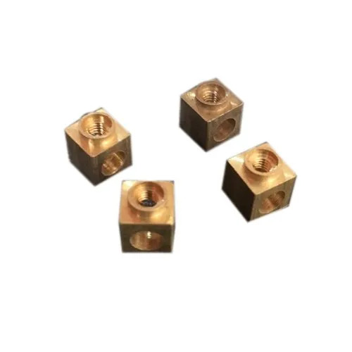 Polished Brass Electrical Terminal Connector