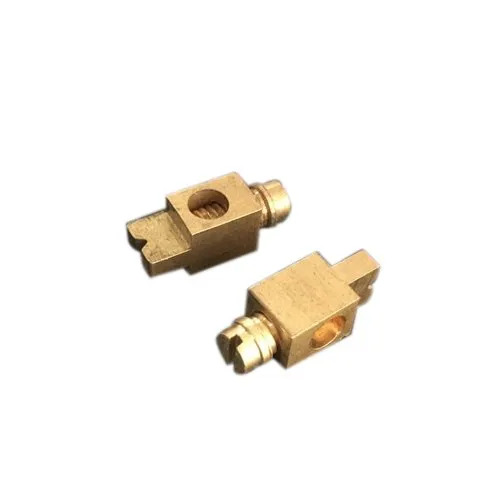 Polished Brass Terminal Connector
