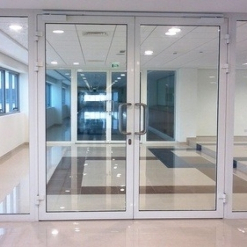Rectangular Office Doors Glass