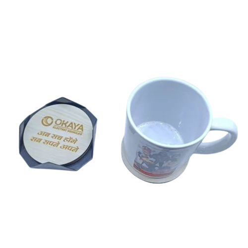 Round Printed Coaster Set