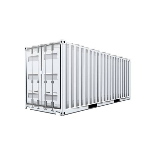 White Cargo Container