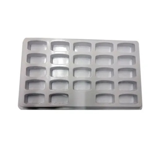White Nail Polish Packaging Tray