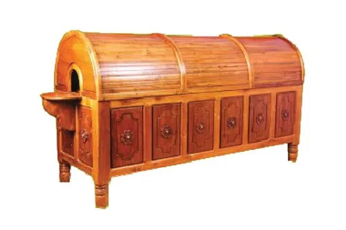 Wood Steam Bath Chamber Lying Type