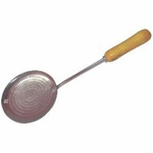 Wooden Handle Plain Kitchen Skimmer