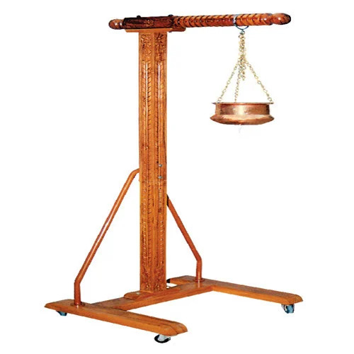 Wooden Shirodhara Stand
