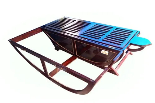 Wooden Steam Bath Box Lying