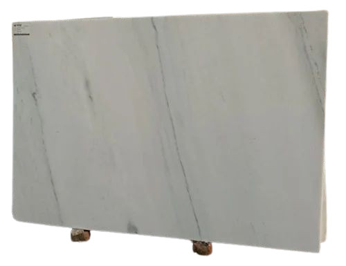 20 Mm Vietnam Lasa White Marble Slab