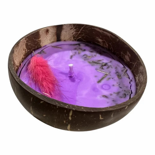 Coconut Shell Candle