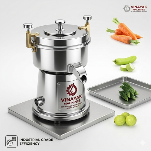 Commercial Carrot Juicer Machine 0.5hp 4 Glass Per Batch Medium Model - Material: Stainless Steel