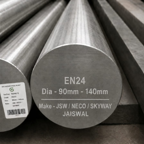 En24 Round Bar 90-140 - Application: Gear Shaft