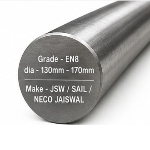 En8D Round Bar 130-170 - Application: Gear Shaft
